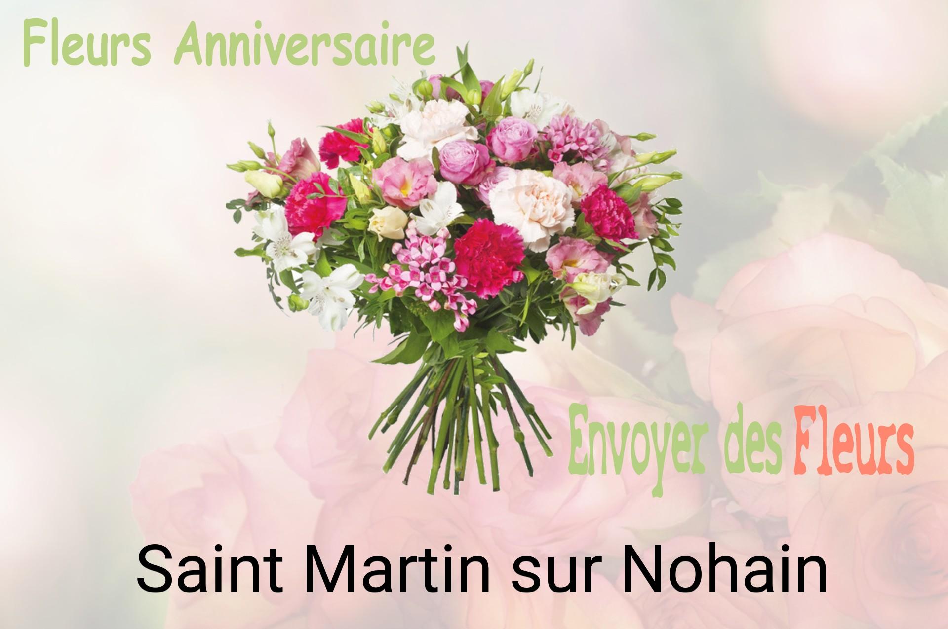 Bouquet de fleurs d’anniversaire livré à Saint-Martin-sur-Nohain